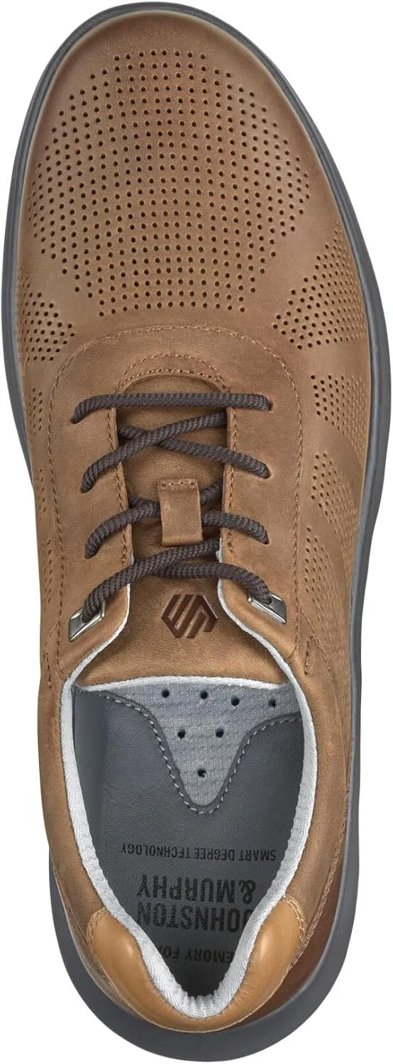Johnston & Murphy Men’s Activate Shoe, Breathable Construction, Ventilated EVA Sole