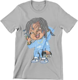 Jordan 1 Carolinaa Blue Killa Cash Doll Carolinaa Blue Shirt, Jordan 1 Carolinaa Blue Matching for Sneaker Jordan 1