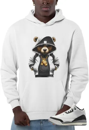 Jordan 3 Retro Cement Grey Men's Hoodie To Match Sneakers