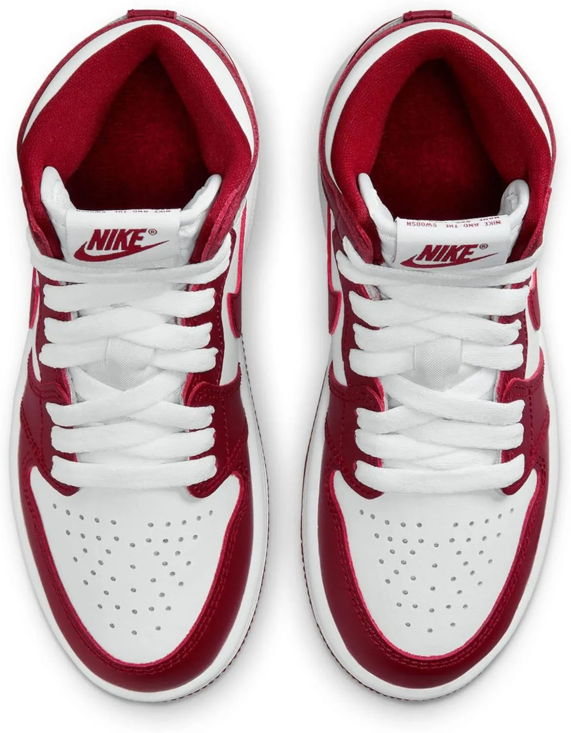 Jordan Little Kid's 1 Retro High OG Artisanal Red Wht/Team Red (FD1412 160)