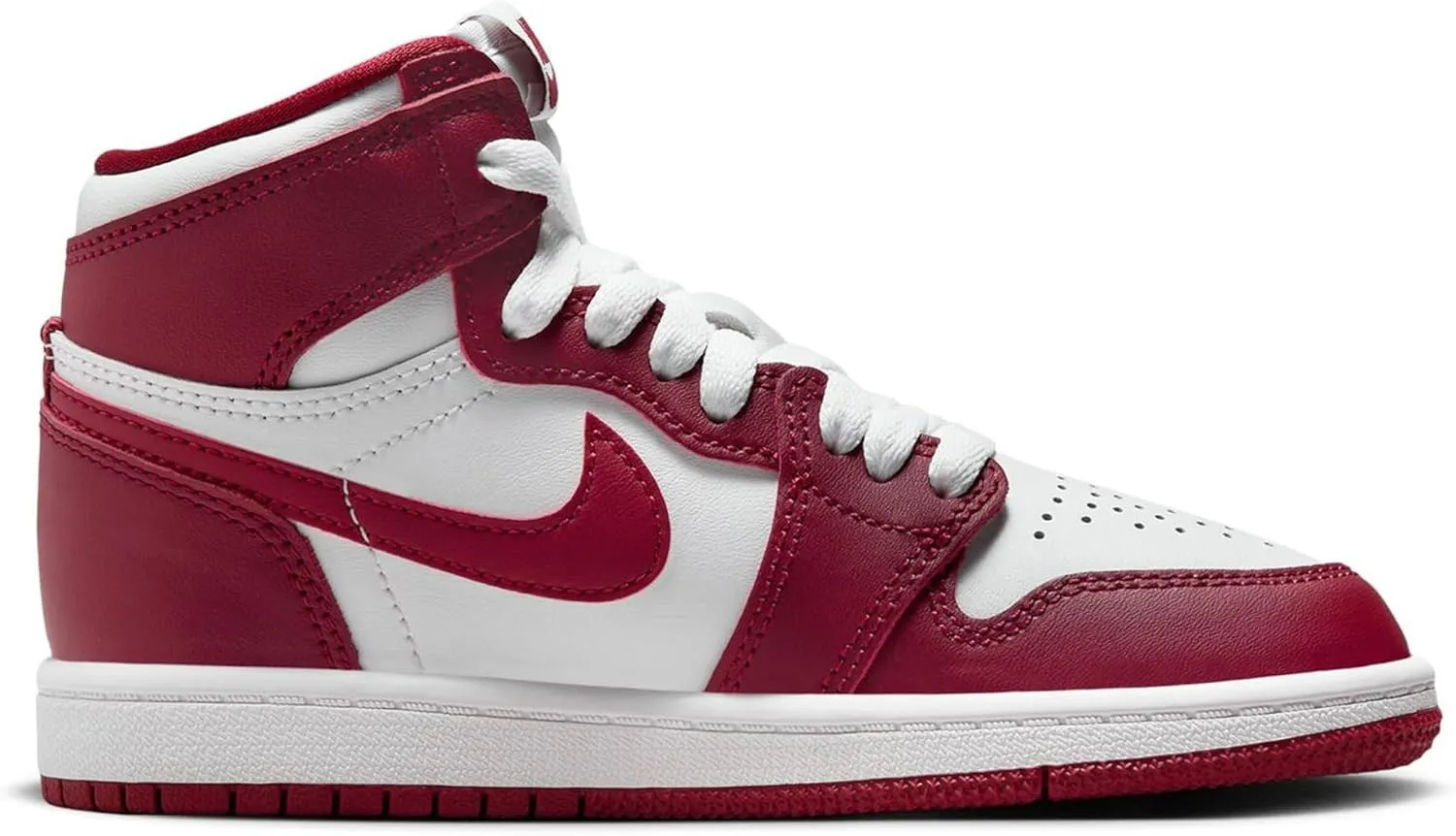 Jordan Little Kid's 1 Retro High OG Artisanal Red Wht/Team Red (FD1412 160)
