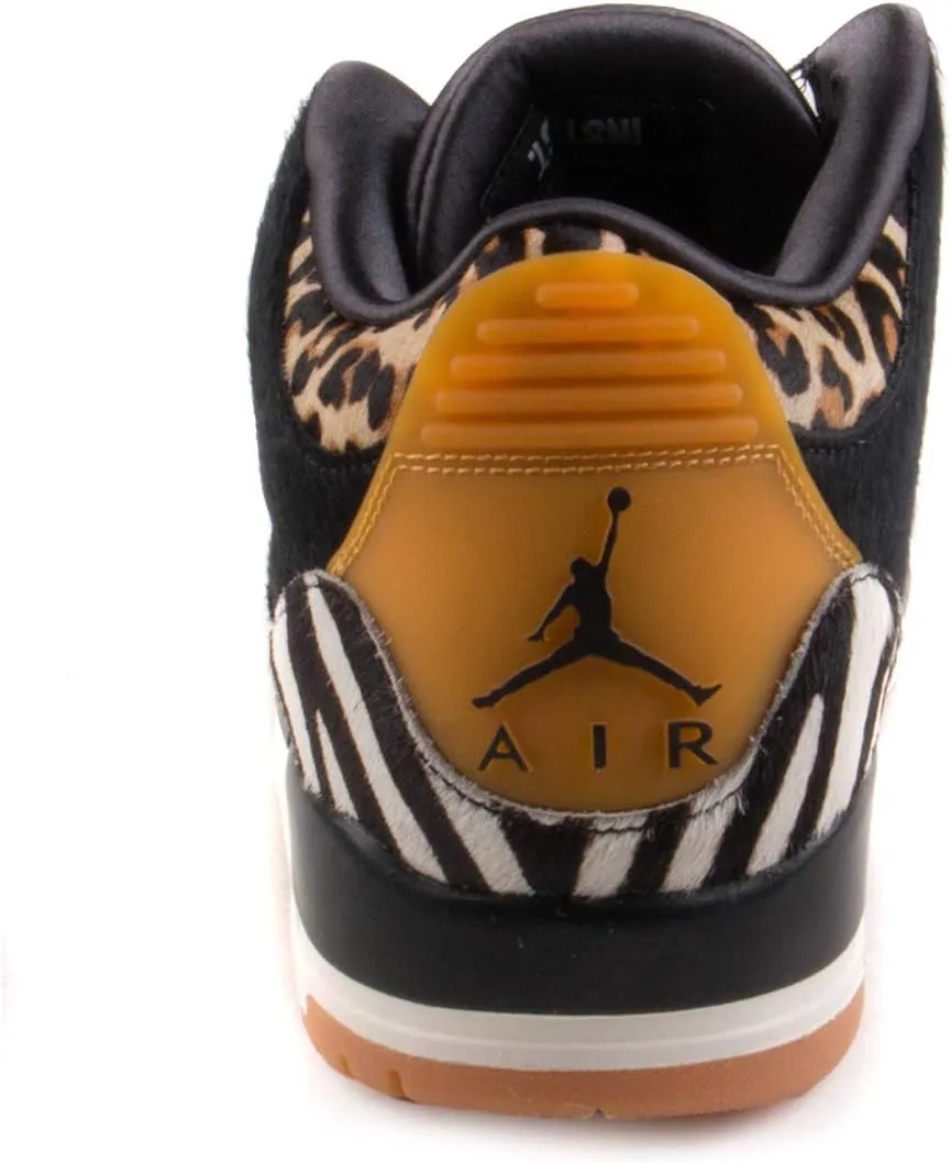 Jordan Mens Air Jordan 3 Retro CK4344 002 Animal Instinct - Size