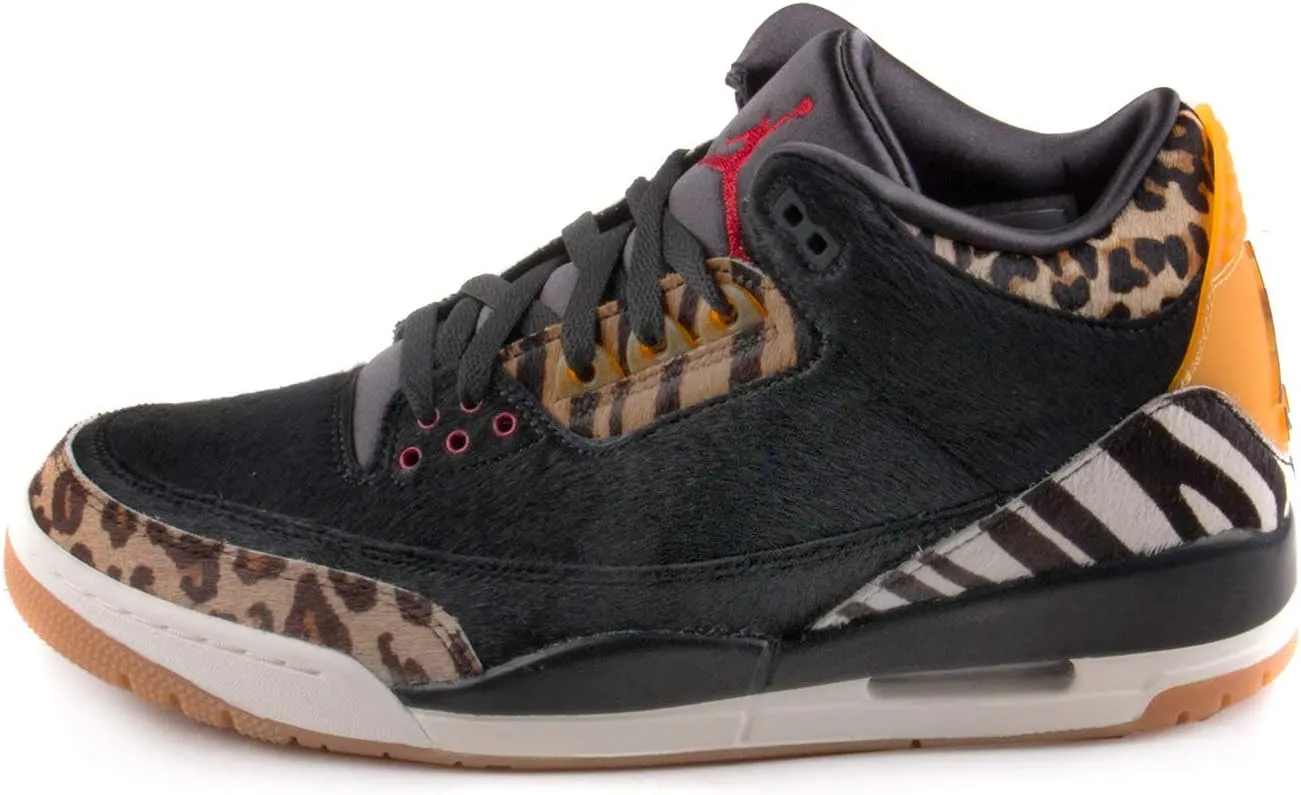 Jordan Mens Air Jordan 3 Retro CK4344 002 Animal Instinct - Size