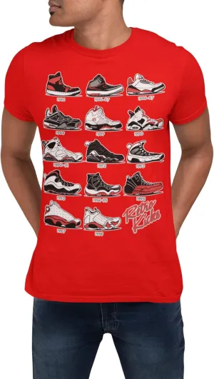 Jordan Retro Sneakers University Blue Image T Shirt to Match, Tee to Match Jordans 1 2 3 4 5 6 11 12 13