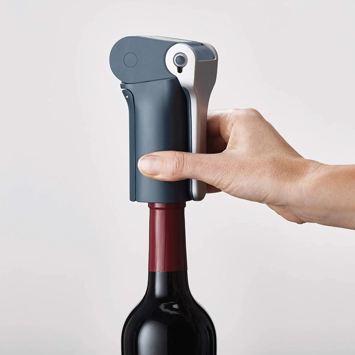 Joseph Joseph BarWise Compact Folding Lever Corkscrew Wine Opener with Foil Cutter, One-size, Blue