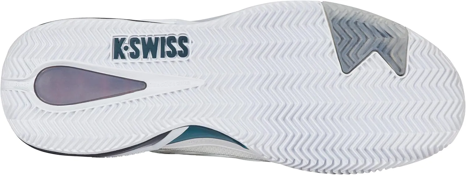 K-Swiss Men's Ultrashot 4 HB Tennis Shoe - Herringbone Bottom for Clay Courts