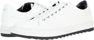 Karl Lagerfeld Paris Men's Recycled Leather Low Top Sneaker