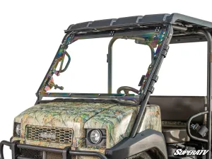 KAWASAKI MULE 4000/4010 SCRATCH-RESISTANT FLIP WINDSHIELD