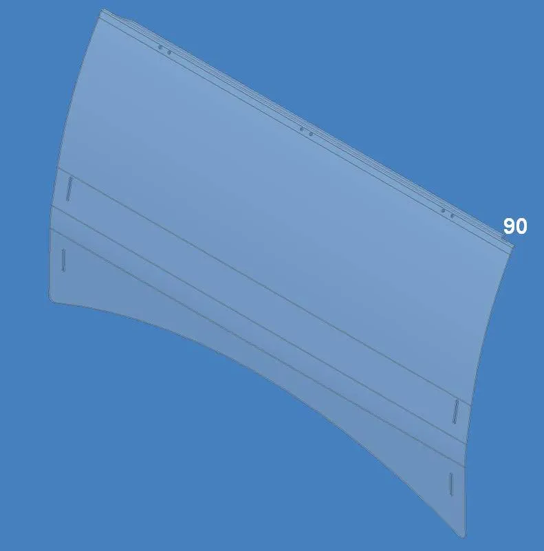 KAWASAKI MULE 600 2010-16 Windshield Full