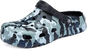 Kids Boys&Girls Black Camouflage Clogs Children's Beach Shoes Classic Marbled Tie Dye Clog Little Kid