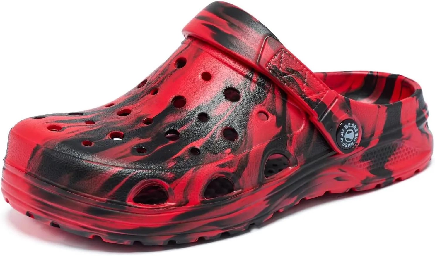Kids Boys&Girls Black Camouflage Clogs Children's Beach Shoes Classic Marbled Tie Dye Clog Little Kid