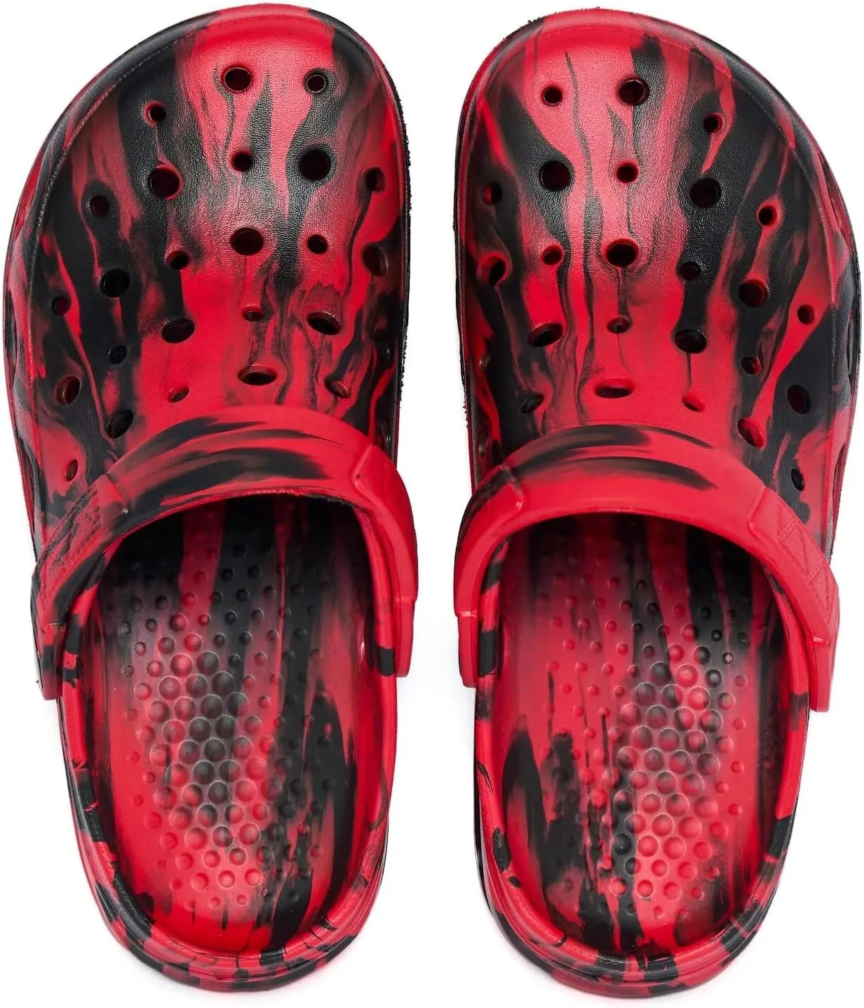Kids Boys&Girls Black Camouflage Clogs Children's Beach Shoes Classic Marbled Tie Dye Clog Little Kid