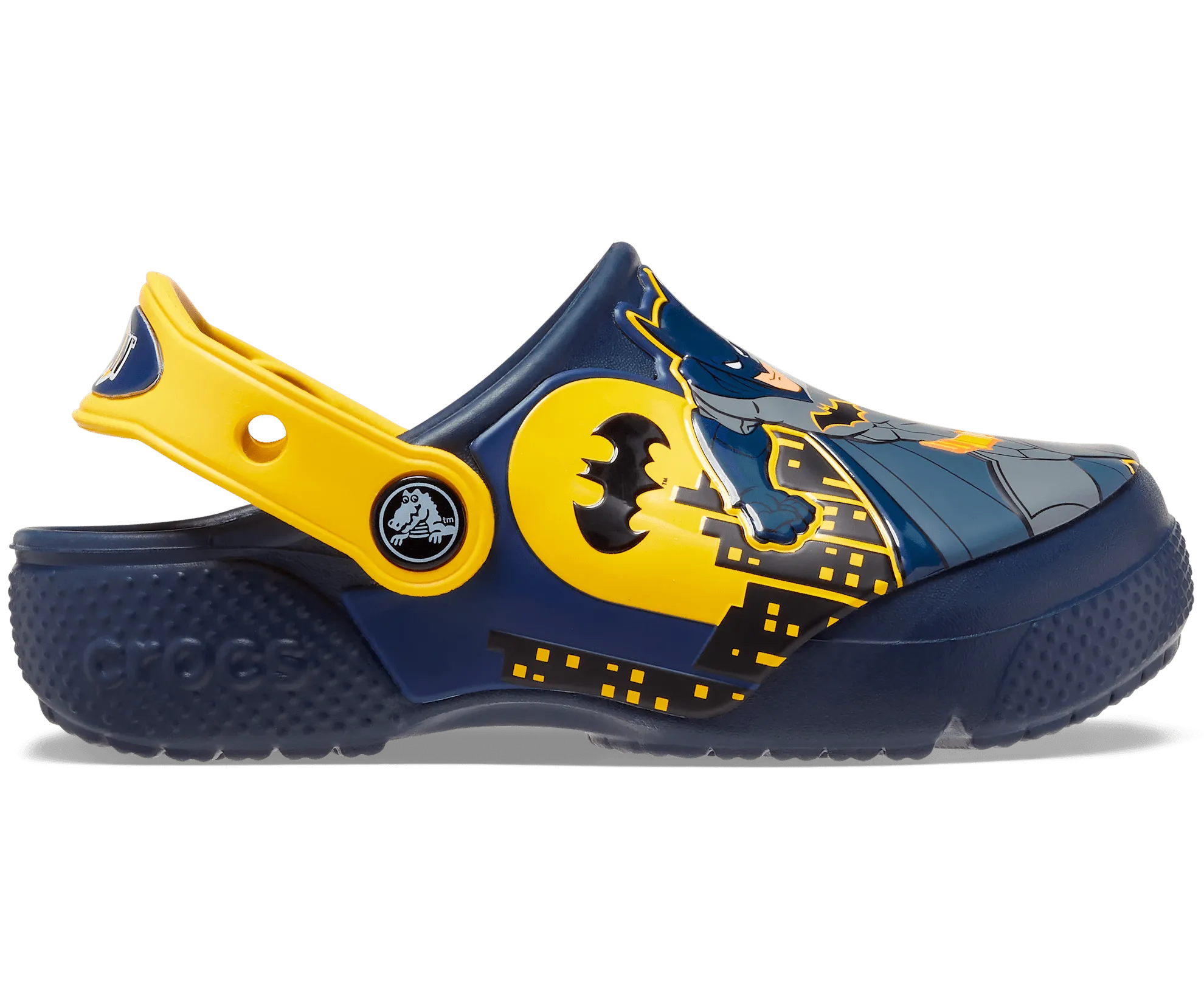 Kids' Fun Lab Batman Patch Clog