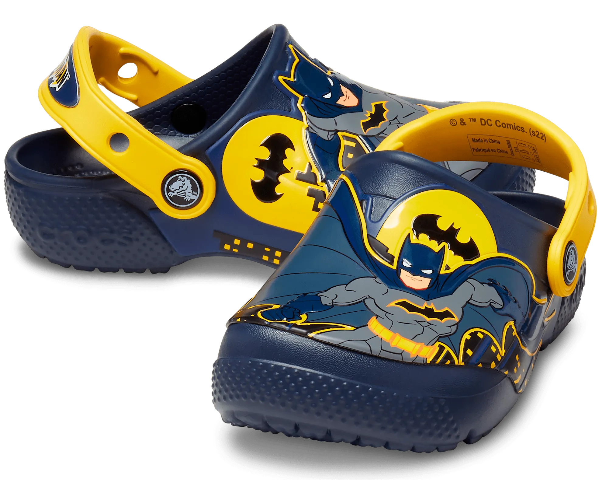 Kids' Fun Lab Batman Patch Clog