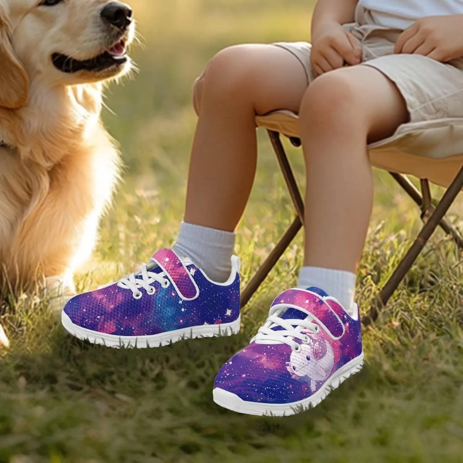 Kids Sneakers for Boys Girls Single Buckle Running Tennis Shoes Breathable Lightweight Sport Athletic Shoe for Little Kids Size 11-15 White Sole