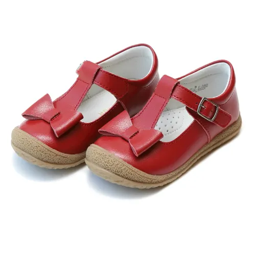 L'Amour Bow Mary Jane Red