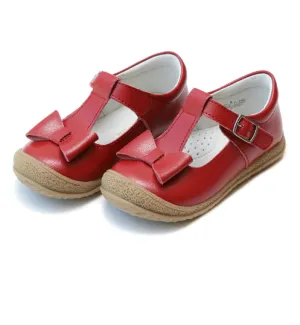L'Amour Bow Mary Jane Red