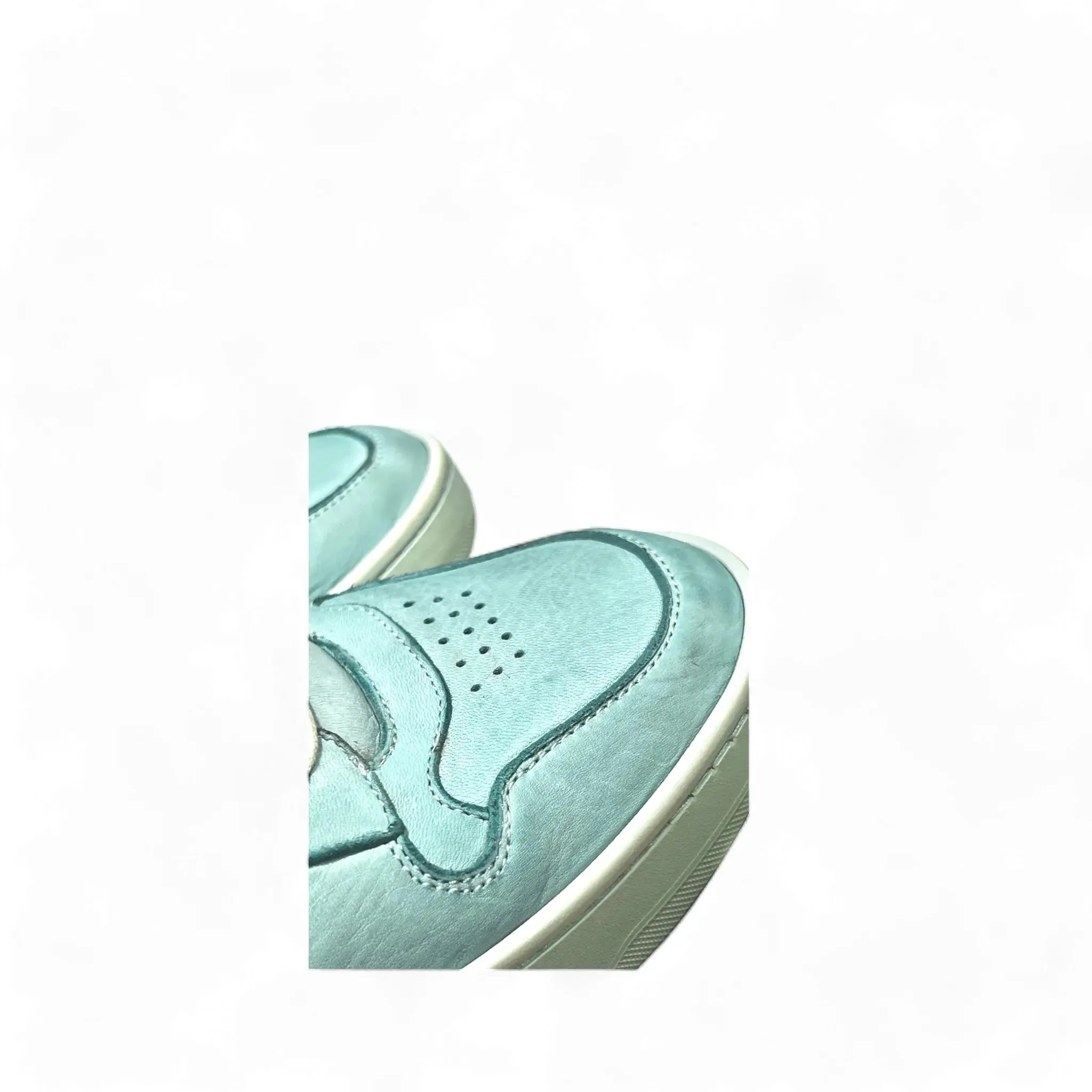 Lemargo, Jannik Sneaker, Hirschleder, Gummisohle, diamante mintgrün