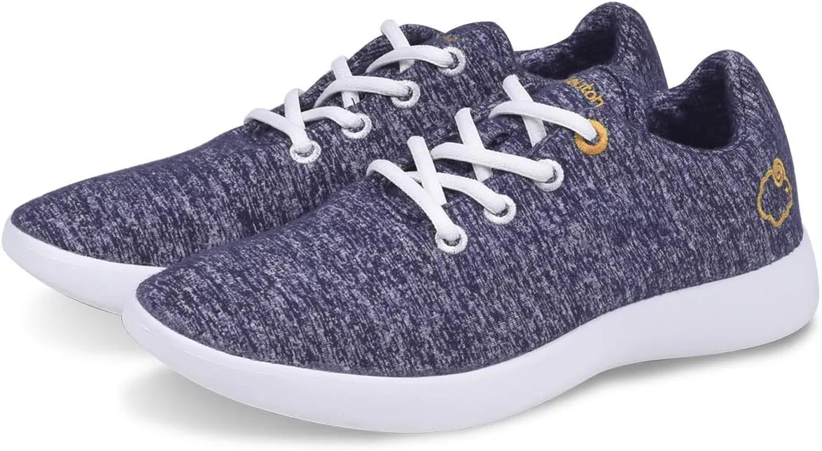 LeMouton Classic Women's Wool Shoe | Comfortable Lightweight | Walking Lace Up Sneaker
