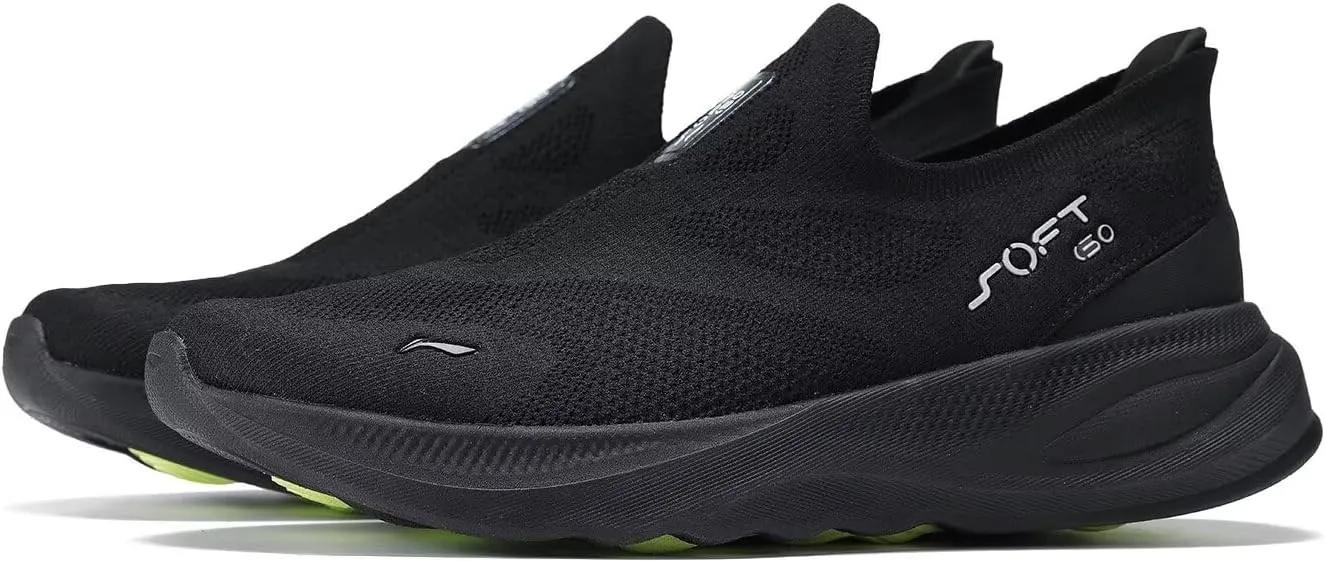 LI-NING Soft GO Men's Reflective Breathable Cool and Trendy Casual Shoes AGLV017