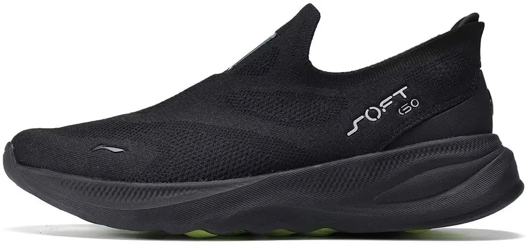 LI-NING Soft GO Men's Reflective Breathable Cool and Trendy Casual Shoes AGLV017