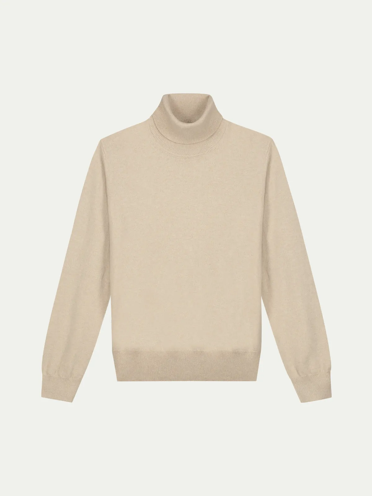 Light Beige Rollneck