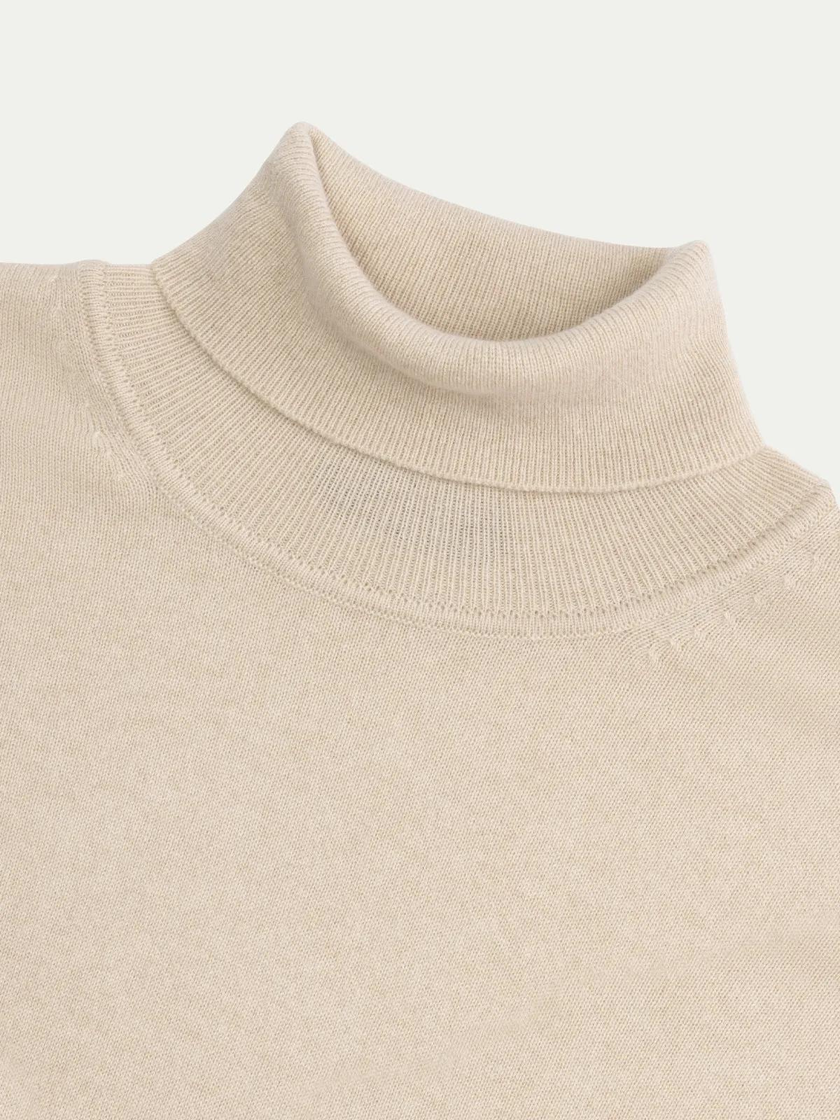 Light Beige Rollneck