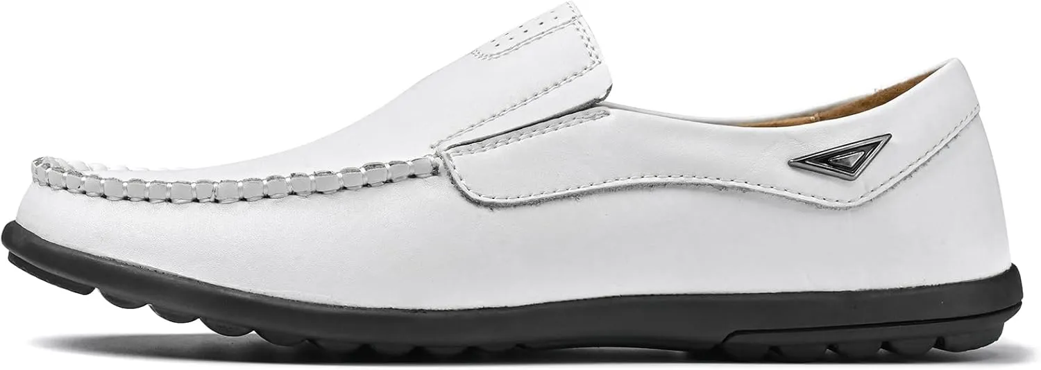 Loafer Premium Genuine Leather Men's Casual Shoes Slip On Mens Driving Penny Loafers for Men Lightweight Breathable