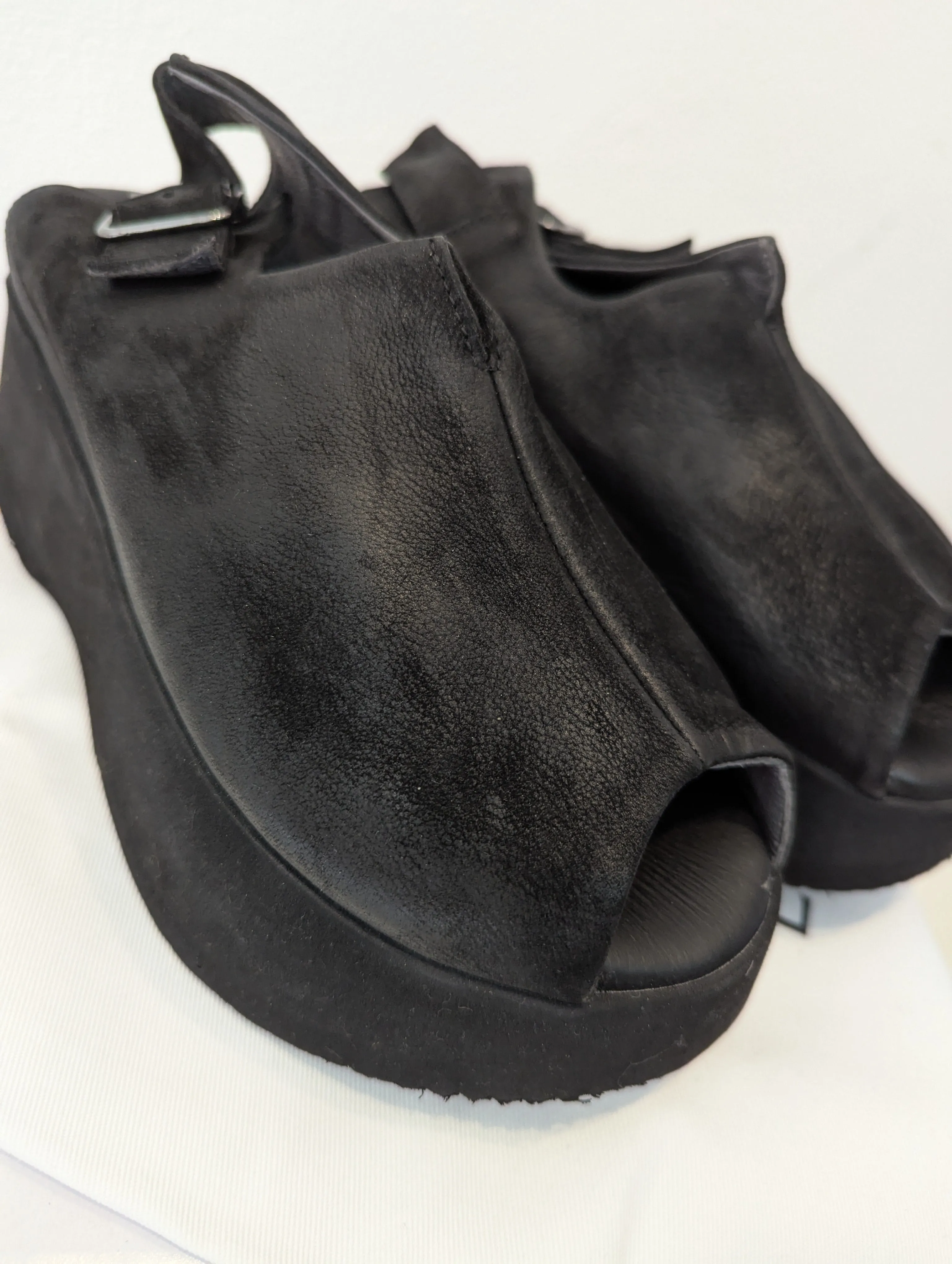 Lofina Black Sandals 5 RRP £279