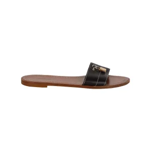 Louis Vuitton LockIt Flat Mule - '10s