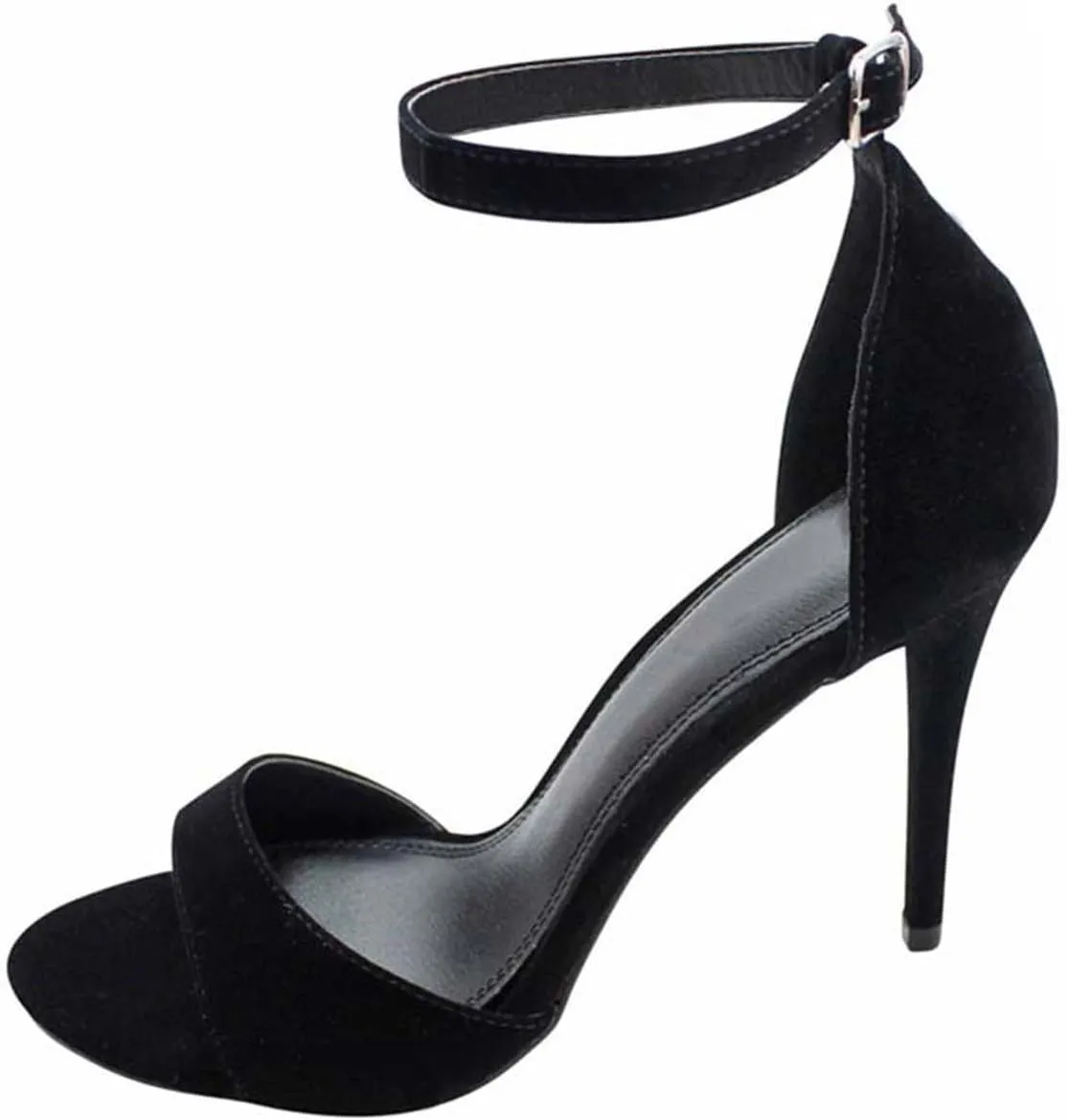 Luxe Ankle Strap Womens Sandal Pumps