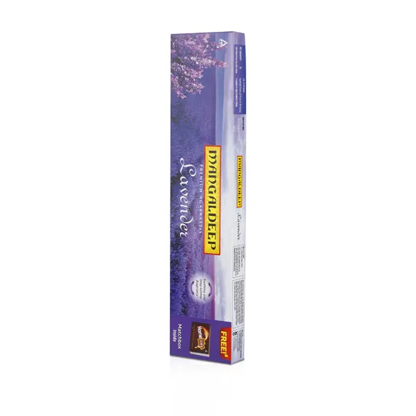 Mangaldeep Lavender Premium Incense 72 Sticks - Lavender