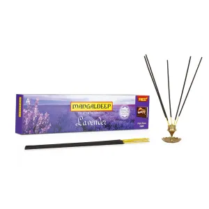Mangaldeep Lavender Premium Incense 72 Sticks - Lavender