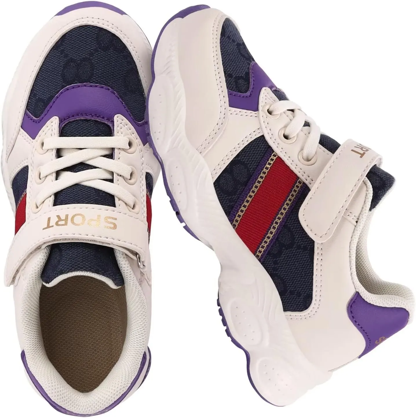 MAYZERO Kids Tennis Shoes Breathable Running Shoes Walking Shoes Fashion Sneakers for Boys and Girls