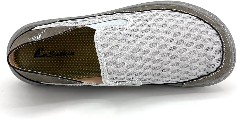 Men's Breathable Mesh Slip-On Hiking Shoes - Lightweight, Comfortable Outdoor Sneakers for Casual & Active Wear, EVA Sole, Fabric Upper, Perfect for Spring & Summer Hiking
