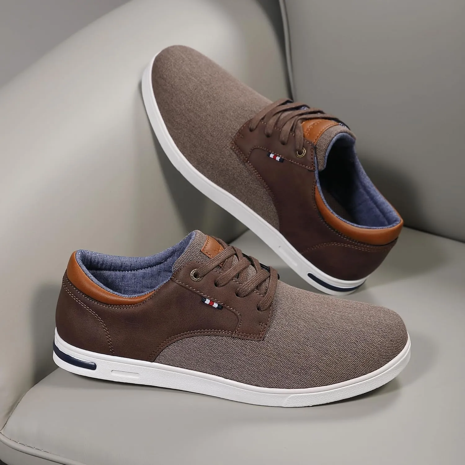 Mens Casual Shoes Fashion Dress Sneakers Breathable Business Shoes