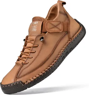 Mens Chukka Boots Non Slip Ankle Boots Loafers Casual Boots for Men Slip On Lightweight Dress Sneakers Handmade Fashion Sneakers Walking Driving Shoes