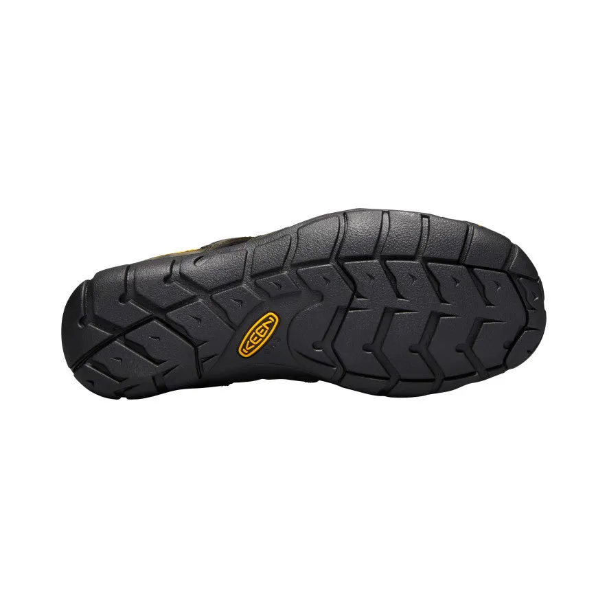 Men's Clearwater CNX Leather Sandal - Magnet/Black