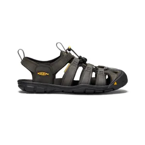 Men's Clearwater CNX Leather Sandal - Magnet/Black