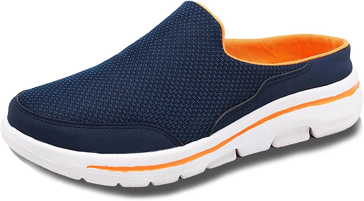 Men's Garden Shoes Casual Clogs Women's House Slippers Outdoor Anti-Skid Sole Comfort Slip-On Walking Mules
