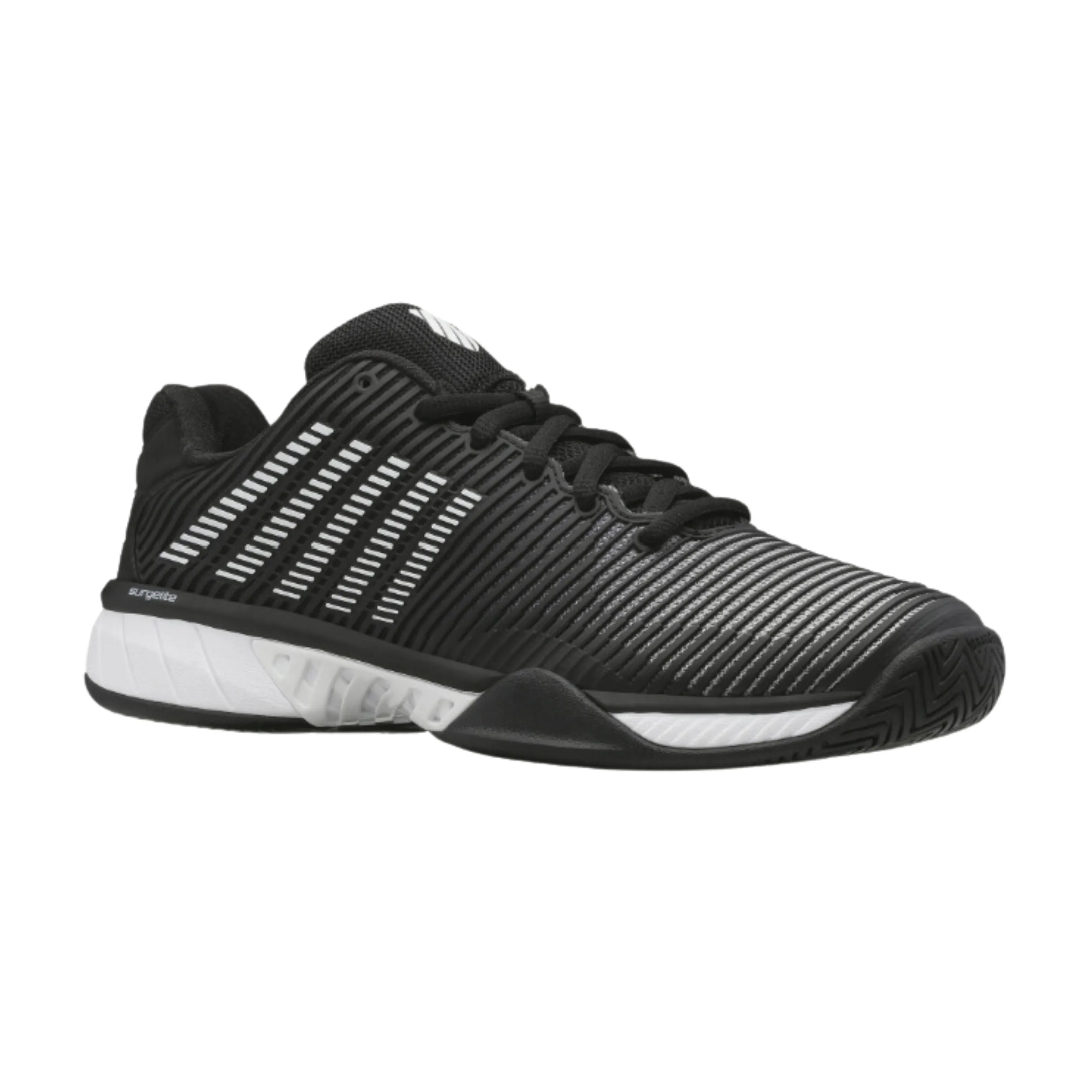 Men's Hypercourt Express 2 - Black/White/Highrise (Regular Width)