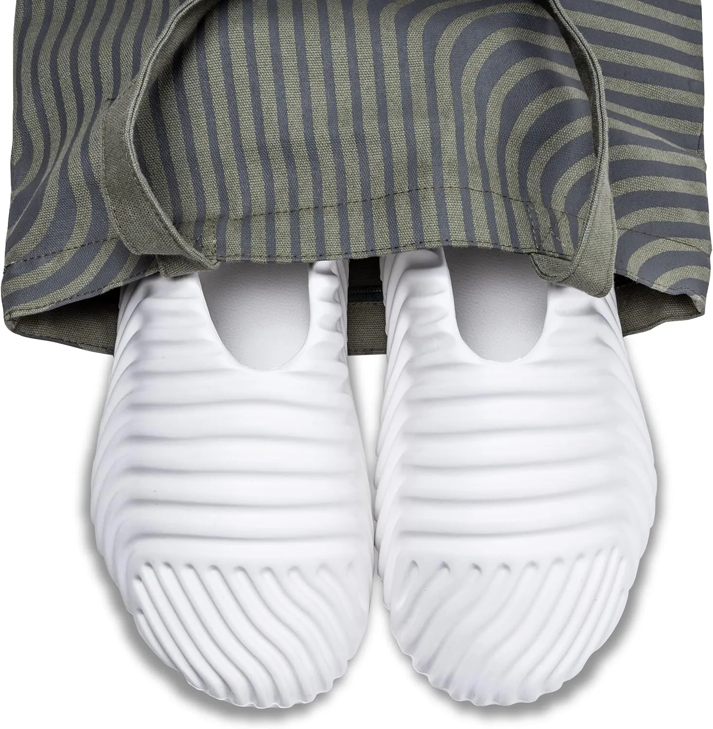 Men's Maze Runner Slide - Comfortable Lightweight Slip-On Foam Runner Shoe with Canvas Tote