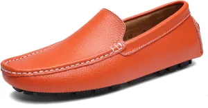 Men's Penny Loafers Moccasin Driving Shoes Slip On Flats Boat Shoes
