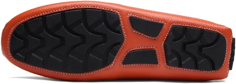 Men's Penny Loafers Moccasin Driving Shoes Slip On Flats Boat Shoes