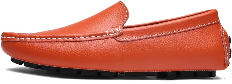 Men's Penny Loafers Moccasin Driving Shoes Slip On Flats Boat Shoes