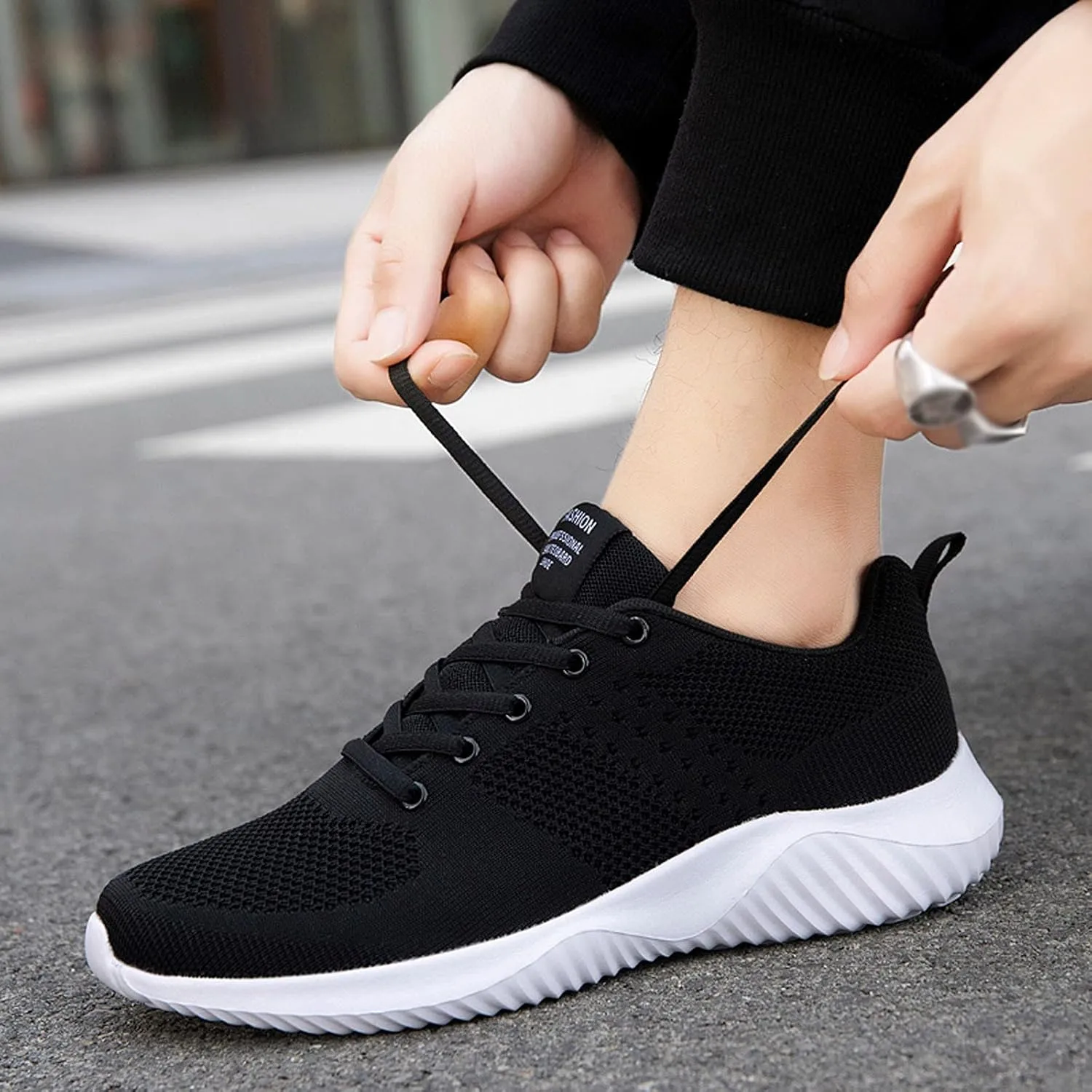 Mens Shoes Sports Fashion Simple Running Classic Lightweight Comfortable Driving Street Shoes