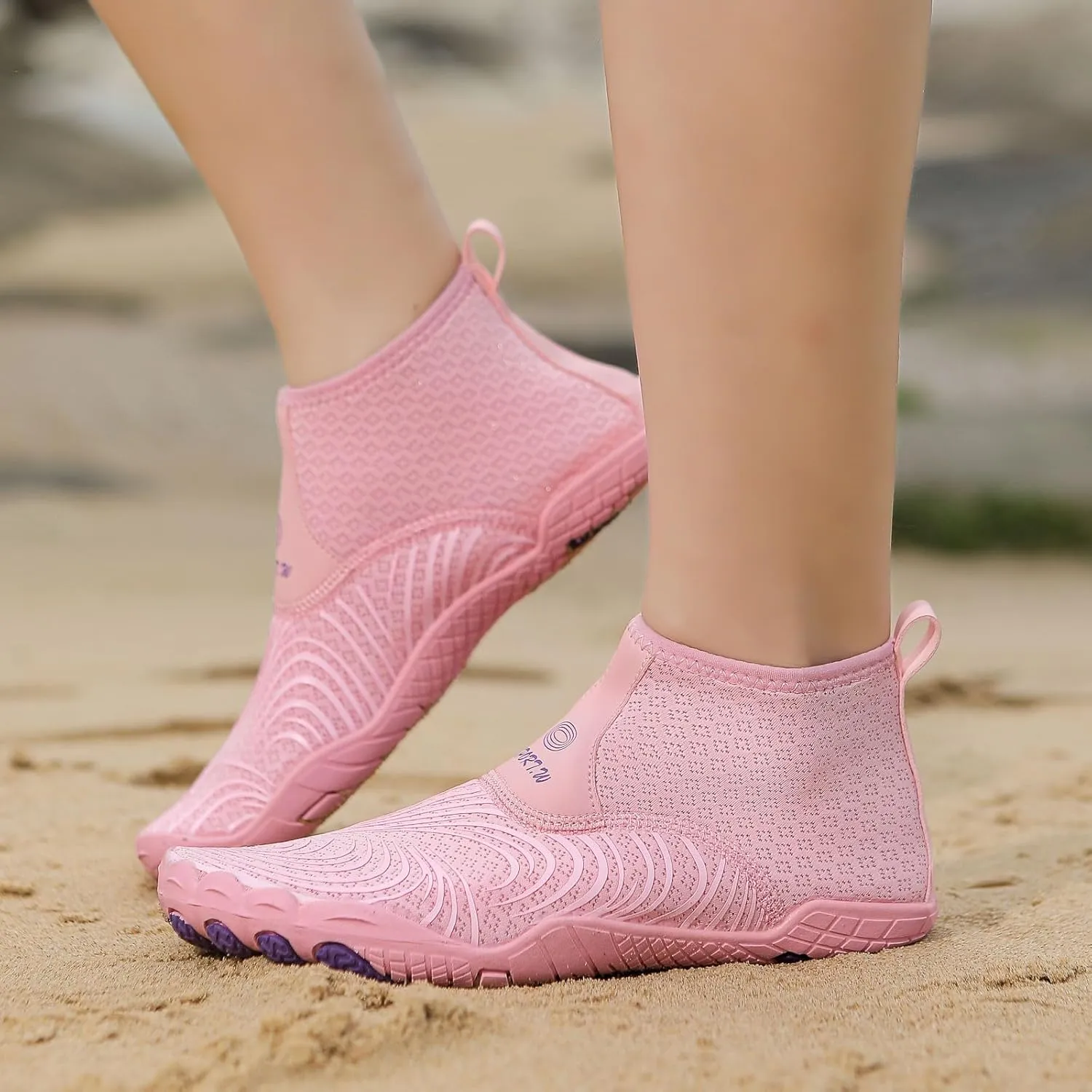 Men's Stretch Shoes Water Socks Beach Shoes Swim Surf Yoga Exercise Elastic Slip On Barefoot