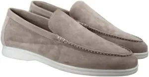 Men's Suede Loafers Slip-Ons Moccasins for Men Summer Dress Shoes Lightweight and Breathable Flat Loafer Casual Driving Walking Shoes Oxford Shoes
