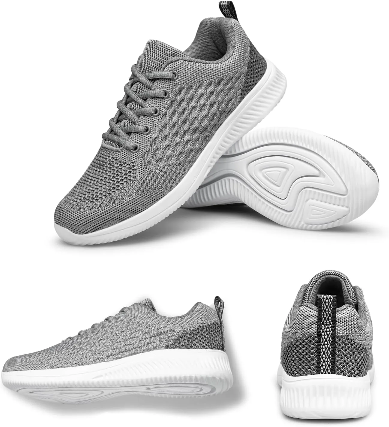 Men's Walking & Running Shoes - Lightweight, Breathable, Comfortable Fashion Sneakers