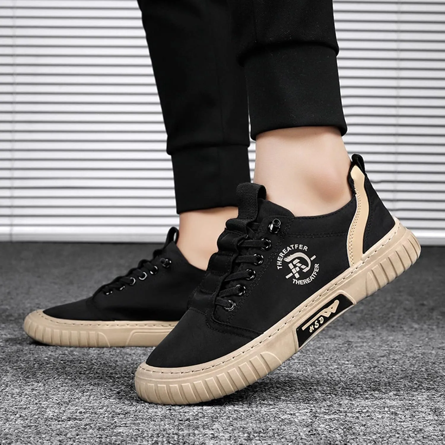 Men's Walking Shoes Sports Low Top Mountaineering Classic Work Mens Sneaker